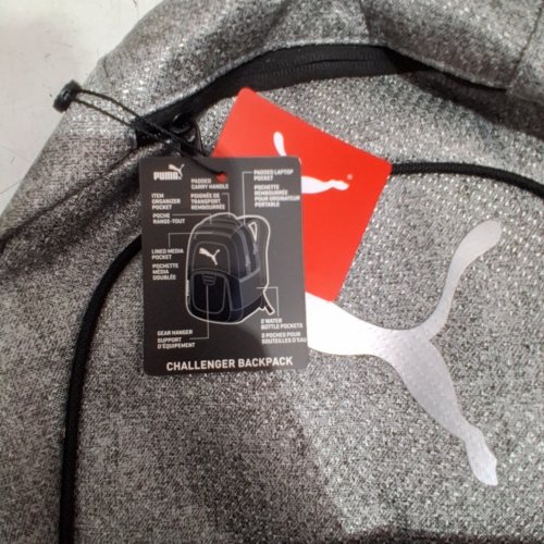 PUMA CHALLENGER FULLY PADDED BACKPACK - 30 L - FITS 15" LAPTOP - GREY / BLACK (MODEL : 1468441) image 2