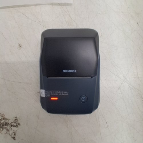 NIIMBOT LABEL MAKER WITH AUTO IDENTIFICATION - BLACK/BLUE (MODEL: B1) image 2