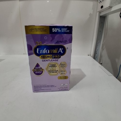 2PK ENFAMIL A+ NEURO PRO GENTLEASE MILK-BASED POWDERED BABY FORMULA - 0+ MONTHS - 431G/PACK (862G TOTAL) image 2