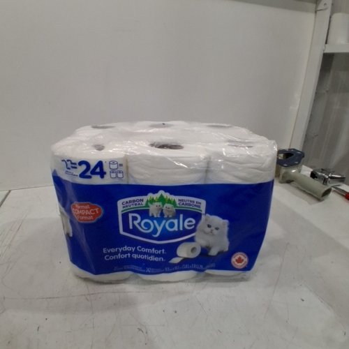 24ROLLS ROYALE TOILET PAPER - 12 EQUAL\24ROLLS- WHITE image 2
