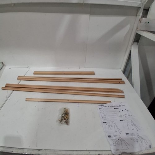 MEEDEN TRIPOD WOODEN DISPLAY EASEL - 64" - BEECH/LIGHT BROWN (MODEL: AFE-6023-HS) image 2