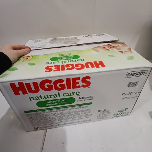 12PK HUGGIES NATURAL CARE DISNEY THEMED SENSITIVE UNSCENTED BABY WIPES - 64 PER PACK (768 TOTAL) - WINNIE THE POOH image 4