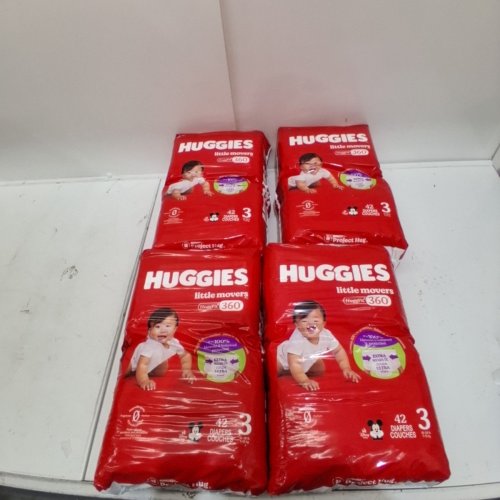 168PK HUGGIES LITTLE MOVERS DISNEY BABY DIAPERS - SIZE 3 (18-28LBS) image 2