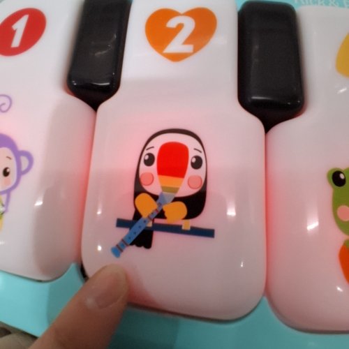 FISHER-PRICE 4-IN-1 BABY GROW KICK & PLAY PIANO GYM & MARACAS (MODEL: HVX56) image 2