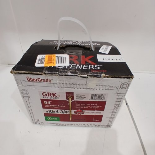 GRK R4 FLAT MULTI-PURPOSE SCREWS - 3" - STAINLESS STEEL (STYLE: R4) image 3