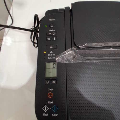 CANON PIXMA TS3720 WIRELESS ALL-IN-ONE COLOUR PRINTER - BLACK (MODEL: K10617) image 2
