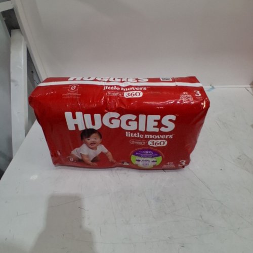 42PK HUGGIES LITTLE MOVERS DISPOSABLE DIAPERS - SIZE 3 - MICKEY MOUSE image 3