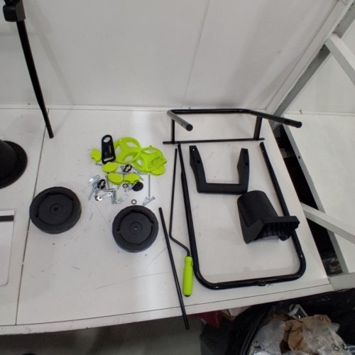DEKOPRO ELECTRIC CORDED SNOW SHOVEL SNOW BLOWER/THROWER - 20" CLEARING WIDTH - BLACK/GREEN (MODEL: DKPGSRA020C1) image 6