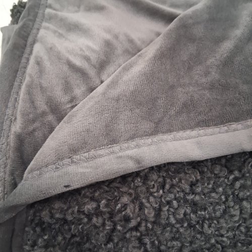 ROOTS HOME PLUSH BLANKET - 50" X 70" - DARK GREY (MODEL:2010800) image 6