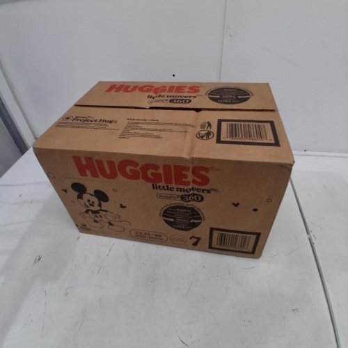 88PK HUGGIES LITTLE MOVERS DIAPERS - SIZE 7 - DISNEY MICKEY MOUSE image 2
