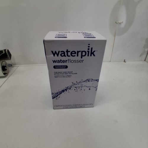 2PC WATERPIK CORDLESS ENHANCED PORTABLE WATER FLOSSERS- WHITE/BLACK (MODEL: WF-21C010/WF) image 6