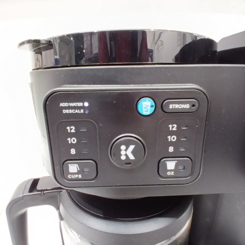 KEURIG SINGLE SERVE AND CARAFE COFFEE MAKER - BLACK (MODEL: K-DUO ESSENTIALS G2) image 2