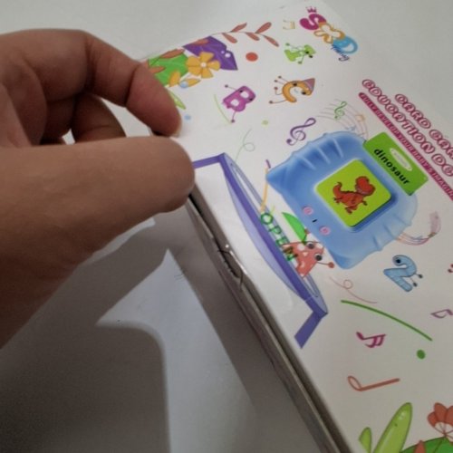 TIMINGSXD FLASH CARD LEARNING TOY WITH 192 CARDS - ENGLISH VOCABULARY - AGES 4+ - BLUE image 3