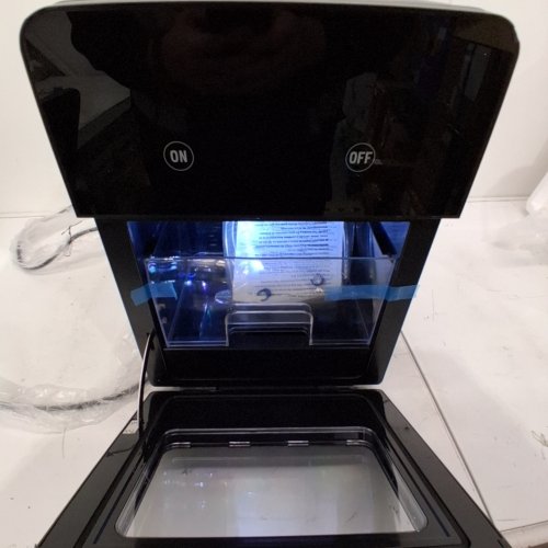 EUHOMY COUNTERTOP SPHERICAL ICE CUBE MAKER MACHINE WITH AUTO-CLEANING - BLACK (MODEL: IM024-S) image 2
