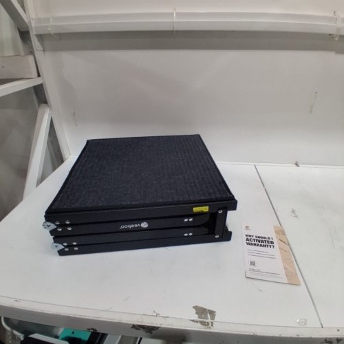 VEEHOO EXTRA WIDE FOLDING NON-SLIP RUG SURFACE DOG RAMP - EXTENDS TO 71" - BLACK/GREY (MODEL: CWPT2606CP) image 2