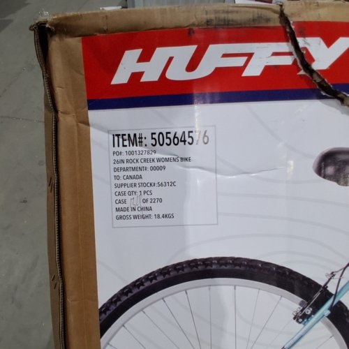 WOMEN'S HUFFY ROCK CREEK MOUNTAIN BIKE - 26" - BLUE (MODEL: 50564576) image 2