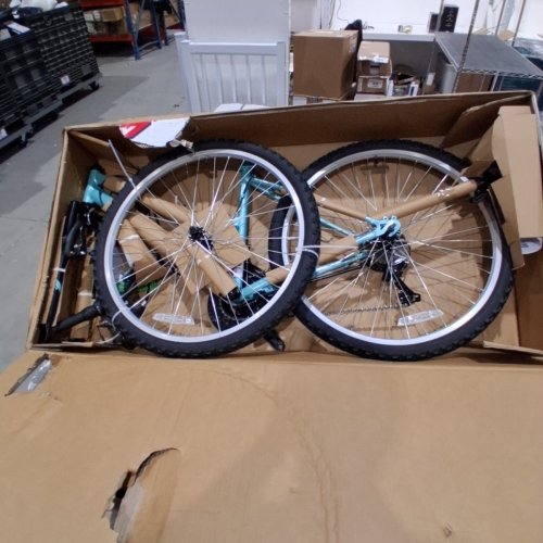 WOMEN'S HUFFY ROCK CREEK MOUNTAIN BIKE - 26" - BLUE (MODEL: 50564576) image 4
