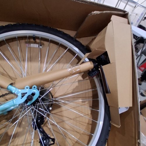 WOMEN'S HUFFY ROCK CREEK MOUNTAIN BIKE - 26" - BLUE (MODEL: 50564576) image 5