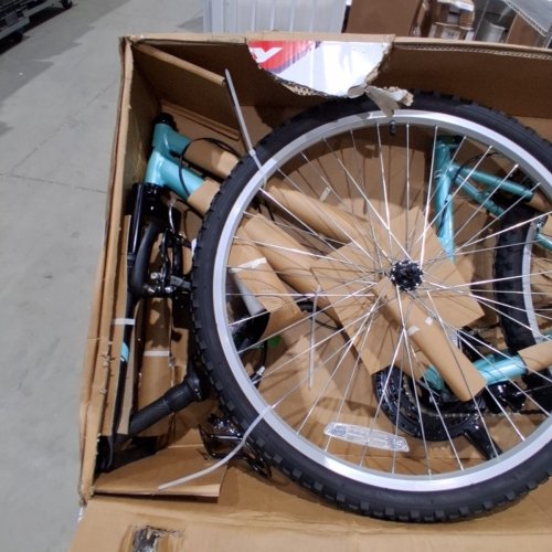 WOMEN'S HUFFY ROCK CREEK MOUNTAIN BIKE - 26" - BLUE (MODEL: 50564576) image 6