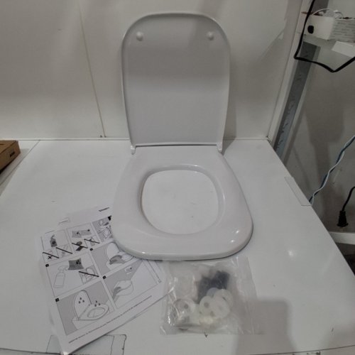 DURAVIT DURASTYLE ELONGATED TOILET SEAT - WHITE (MODEL: 0060510000) image 2