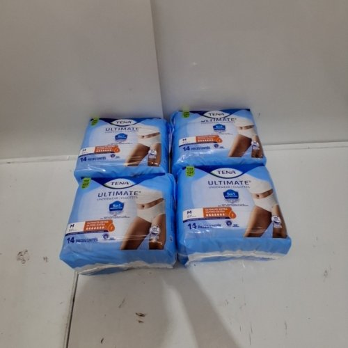 52PK TENA ULTIMATE PROTECTIVE INCONTINENCE UNDERWEAR WITH ULTIMATE ABSORBENCY - LARGE - (MODEL: 072219) image 2