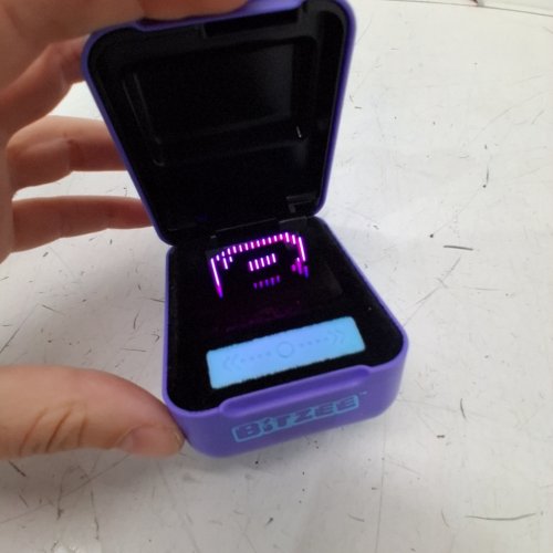 KIDS BITZEE MAGICALS WITH 20 INTERACTIVE CHARACTERS INSIDE REACTS TO TOUCH SWIPE AND TILT - PURPLE image 2