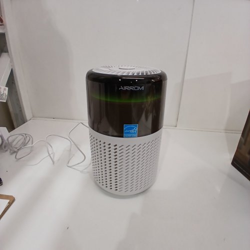 AIRROMI HEPA AIR PURIFIER FOR HOME - QUIET ROOM AIR PURIFIER WITH SCENTS, 360° INTAKE - WHITE (MODEL: A2005) image 3