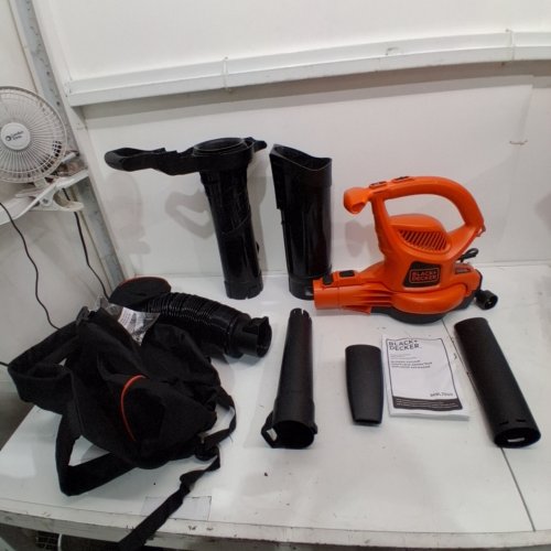 BLACK+DECKER 3-IN-1 CORDED VACPACK / BLOWER / MULCHER - 12AMP ( MODEL- BEBL7000) image 2
