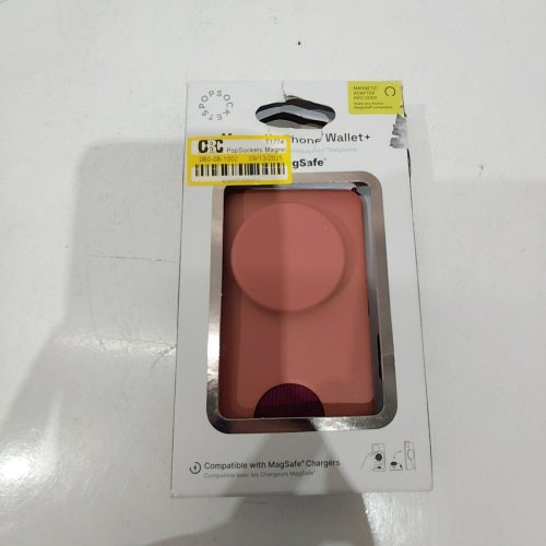 POPSOCKET MAGNETIC PHONE WALLET+ FOR MAGSAFE WITH MAGNETIC ADAPTER - CLAY image 2