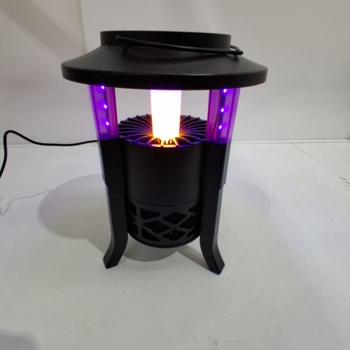 DYNATRAP LED INSECT TRAP WITH INTEGRATED SOLAR PANEL FOR UP TO 9 HOURS OPERATION - 9.18" × 9.18" × 14.63" - BLACK (MODEL: DT032-CST / 1934126) image 2