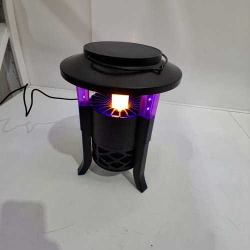 DYNATRAP LED INSECT TRAP WITH INTEGRATED SOLAR PANEL FOR UP TO 9 HOURS OPERATION - 9.18" × 9.18" × 14.63" - BLACK (MODEL: DT032-CST / 1934126) image 3