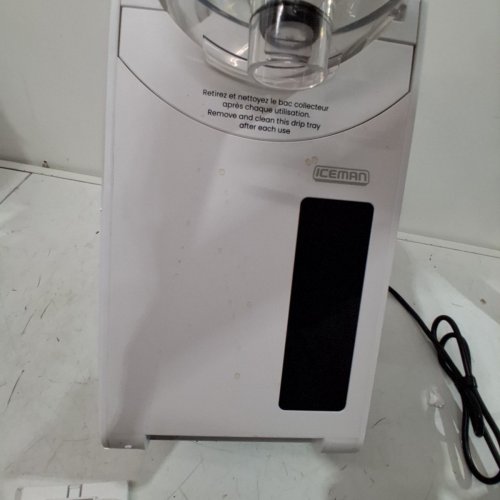 ICEMAN SLUSH-EASE SLUSHY MAKER WITH CUSTOMIZABLE THICKNESS - 1.5L - WHITE (MODEL: RJ62-WHITE-CA) image 7