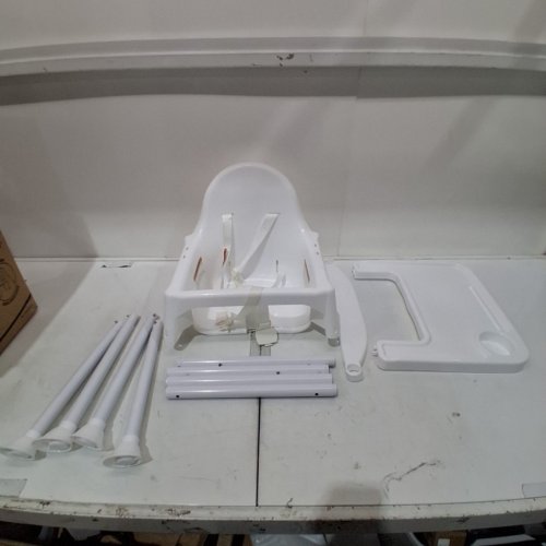 HARMONY 2-IN-1 HIGH CHAIR - 33LBS MAX - WHITE (MODEL : 50959060) image 2