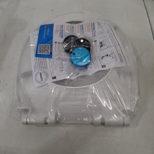 GARVEE ROUND TOILET SEAT WITH SOFT CLOSE - 14.5" X 16" - WHITE - (MODEL: PHO-16EX3QUX) image 2