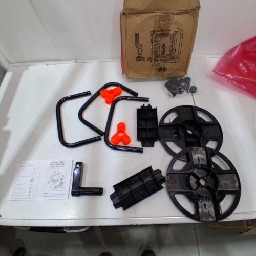 LONGTOU TOOLS PORTABLE HOSE REEL - BLACK image 2