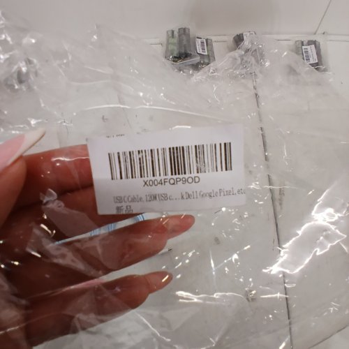 5PC ASSORTED USB-C TO USB-C CABLES - 6FT- ASSORTED COLOURS image 3