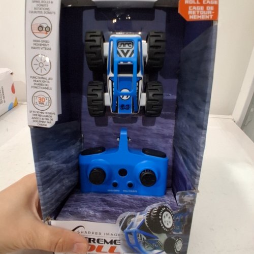 X-TREME ROLL HIGH PERFORMANCE REMOTE CONTROL VEHICLE - BLUE image 3