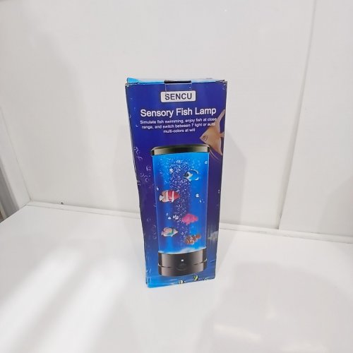 LED SENSORY FISH MOOD LAMP - 5 V - CLEAR / BLACK (MODEL: MD-S01) image 2