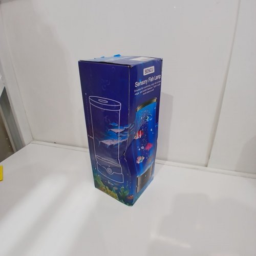 LED SENSORY FISH MOOD LAMP - 5 V - CLEAR / BLACK (MODEL: MD-S01) image 3
