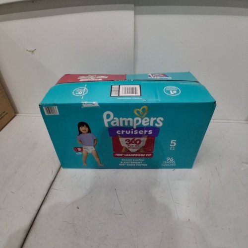 96PK PAMPERS CRUISERS 360 DISPOSABLE DIAPERS - SIZE 5 image 2