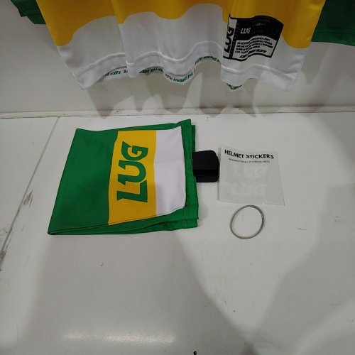 MENS LUG NORTHERN STARS HOCKEY JERSEY AND SOCKS - #9 - MEDIUM - GREEN image 3
