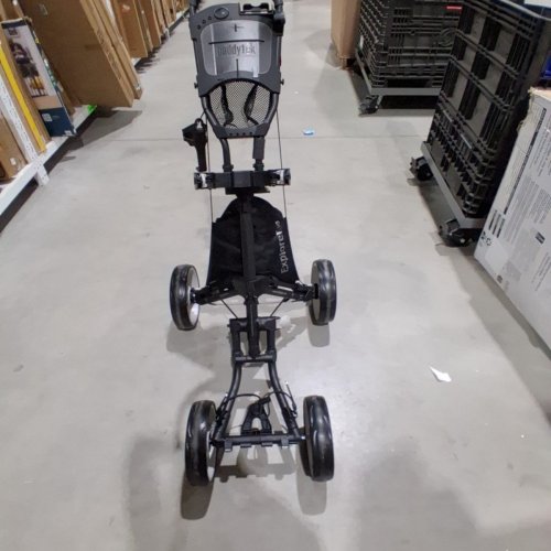 CADDYTEK EXPLORER V8 - SUPERLITE 4-WHEEL PUSH GOLF CART - DARK GREY/BLACK (MODEL: CP-XR-8DG) image 2