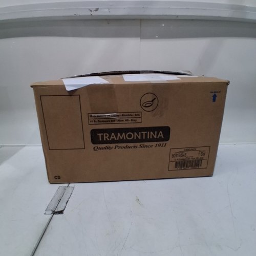18PC TRAMONTINA PRIMAWARE NONSTICK COOKWARE SET - GREY\BLACK image 6