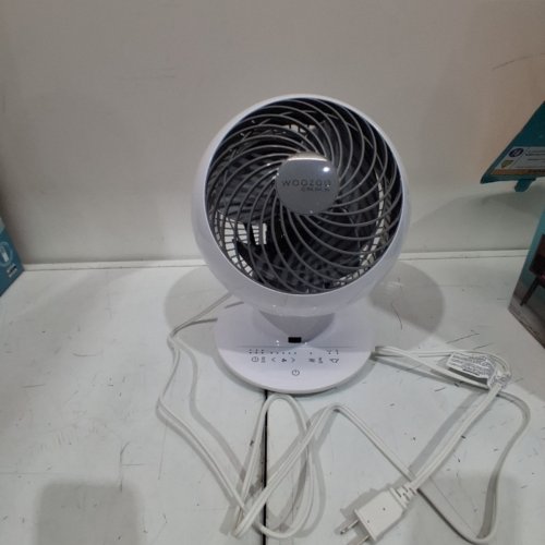 IRIS WOOZOO 5-SPEED OSCILLATING GLOBE FAN - 82FT RANGE - WHITE (MODEL: PCF-SC15T-CT/2354207) image 3