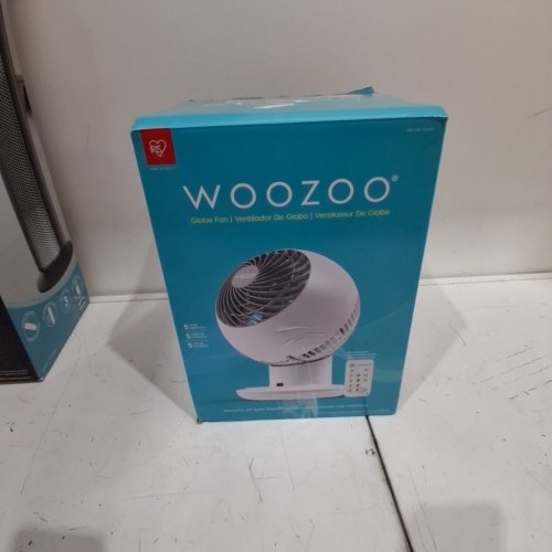 IRIS WOOZOO 5-SPEED OSCILLATING GLOBE FAN - 82FT RANGE - WHITE (MODEL: PCF-SC15T-CT/2354207) image 5