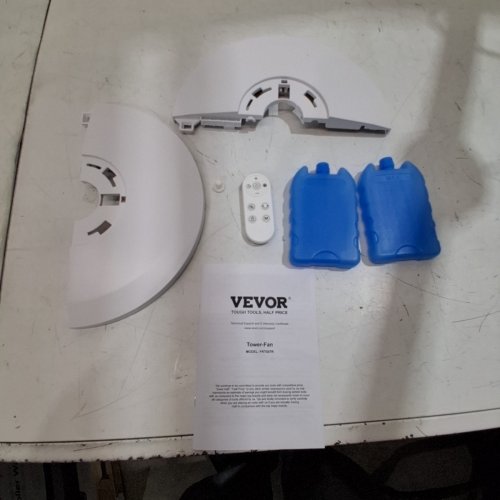VEVOR OSCILLATING TOWER FAN - 9 SPEEDS - BLADELESS - 40W - 40" - COLD WATER-COOLED AIR - WHITE (MODEL: FKT007R) image 6