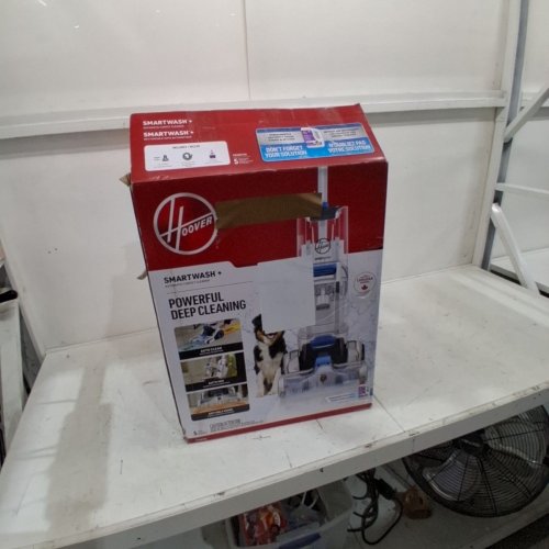 HOOVER SMARTWASH AUTOMATIC UPRIGHT CARPET CLEANER - BLUE/WHITE (MODEL: FH52001) image 7