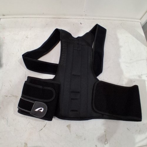 UNISEX ADULT AOFIT POSTURE CORRECTION BRACE - LARGE - BLACK image 2
