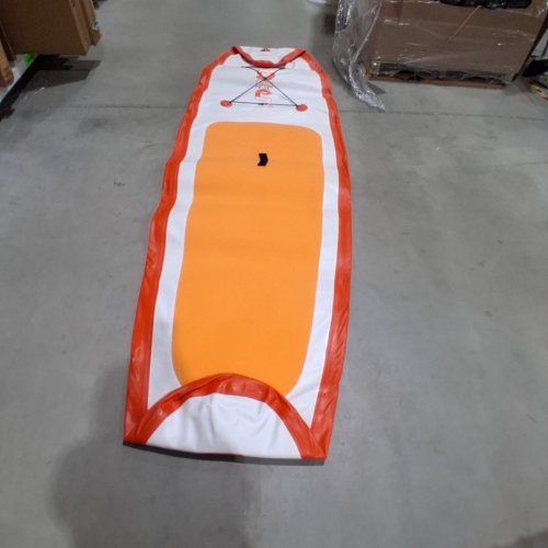 FUNWATER INFLATABLE STAND UP PADDLE BOARD WITH CARRY BACKPACK - 10FT - ORANGE/WHITE (MODEL: SUPLD01) image 2