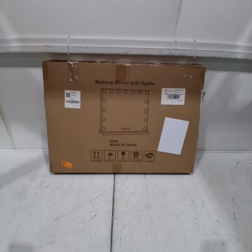 MAKEUP MIRROR WITH LIGHTS - 23" X 17" - WHITE image 7